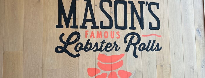Mason’s Famous Lobster Rolls is one of other.
