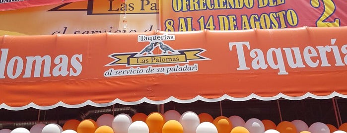 Taqueria Las Palomas Cafetales is one of Locais curtidos por Oscar.