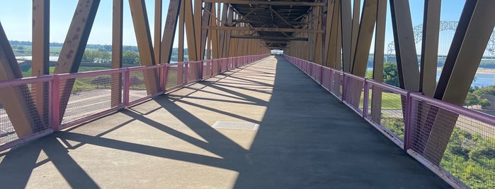 Monorail Bridge At Mud Island is one of Memphis, TN.