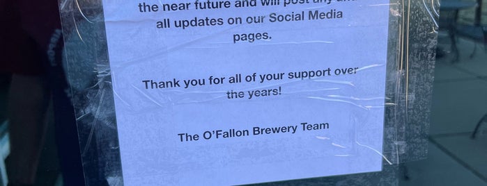 O'Fallon Brewery is one of Breweries.