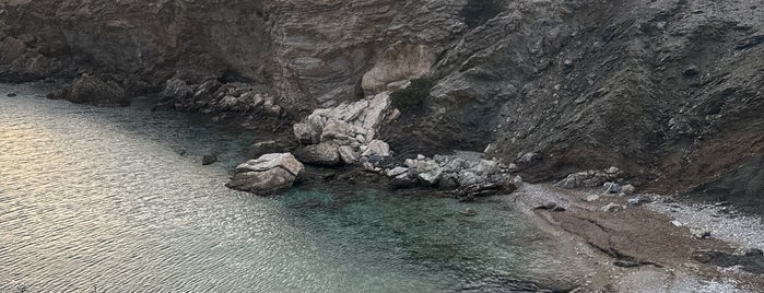 Thymari Beach is one of Athens south coast.