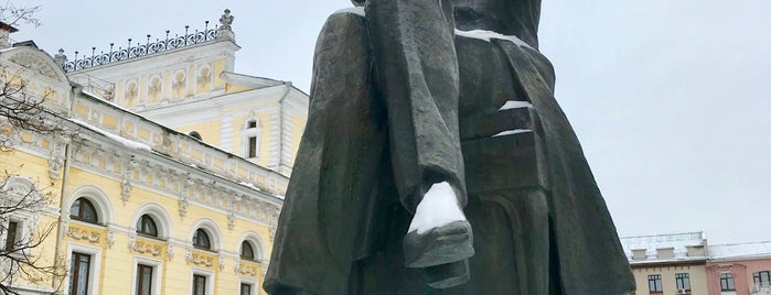 Памятник Н.А. Добролюбову is one of Flore : понравившиеся места.