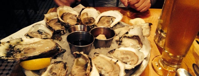 Upstate Craft Beer and Oyster Bar is one of NYC Eats.