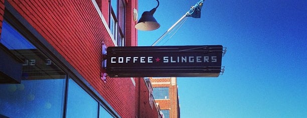 Coffee Slingers is one of สถานที่ที่ Justin ถูกใจ.