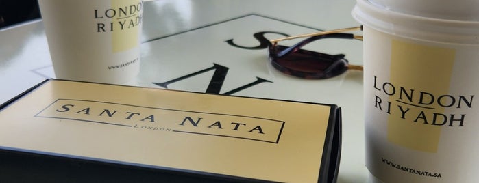 SANTA NATA is one of Hot chocolate ☕️🍫 (Riyadh).