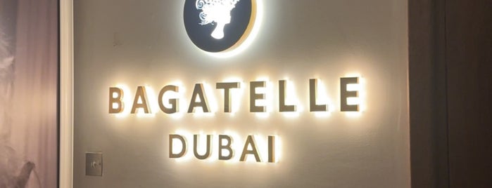 Bagatelle Dubai is one of สถานที่ที่บันทึกไว้ของ Rawan.