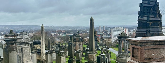Glasgow Necropolis is one of In the land of Scots.