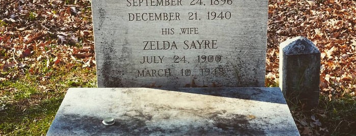 F. Scott Fitzgerald's Grave is one of Someday... (The Northeast).