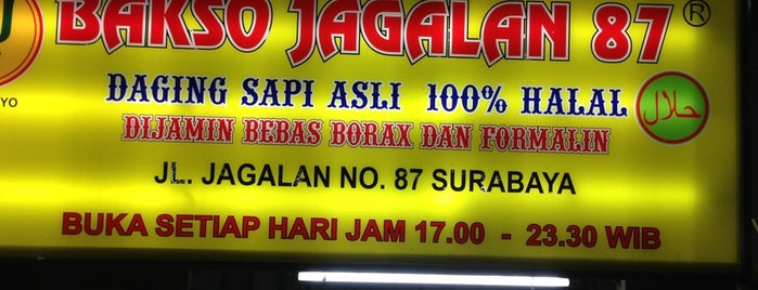 Bakso Jagalan 87 is one of Menu Kuliner.