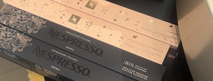 Nespresso is one of Riyadh Coffee Shops.