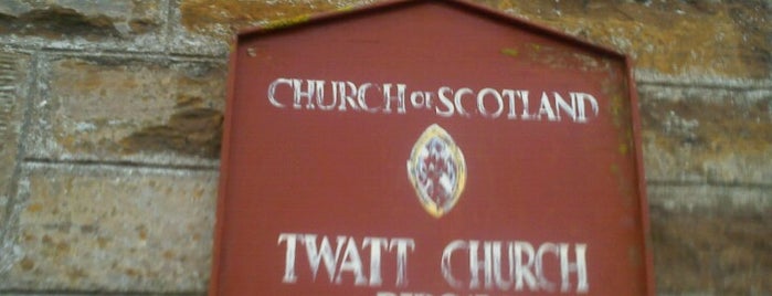Twatt Church is one of ORKNEY ISLANDS - historic sites, nature & art.