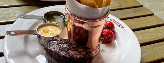 Palm Court Brasserie is one of London - try this.