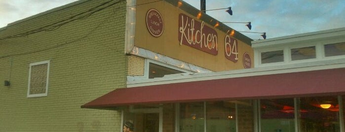 Kitchen 64 is one of Locais curtidos por Ashley.