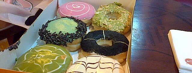 J.Co Donuts & Coffee is one of Anggi's place.
