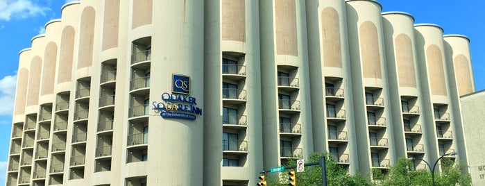 Quaker Square Inn at The University of Akron Hotel is one of Exclusively Akron.