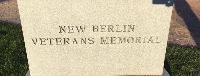New Berlin Veterans Memorial is one of Places I've Been Mayor Of.