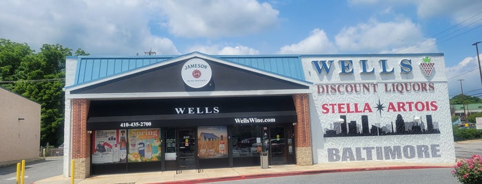 Wells Discount Liquors is one of Towson.