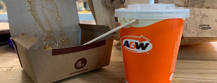 A&W is one of Good check in specials.