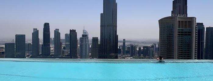 Address Sky View Residance Pool is one of UAE.