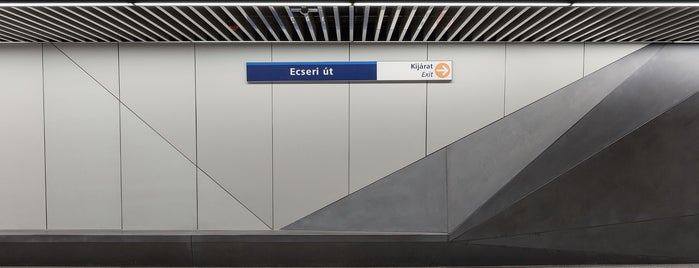 Ecseri út (M3) is one of Budapesti metrómegállók.