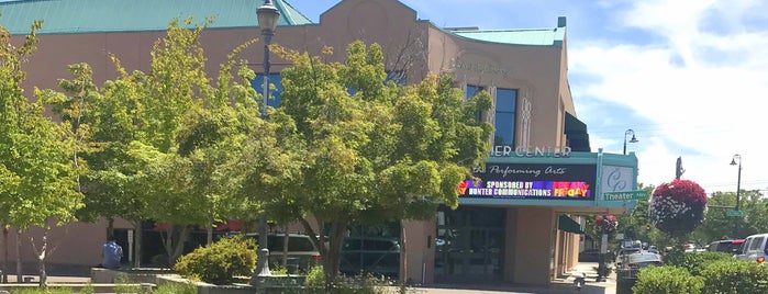 The Craterian Theater at The Collier Center for the Performing Arts is one of Top Attractions near Elite Dental, Medford, OR.