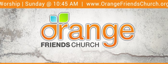 Orange Friends Church is one of Phillip’s Liked Places.