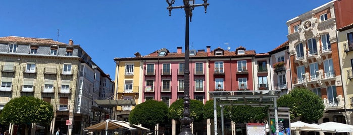 Plaza Mayor is one of Semana Santa en Burgos.