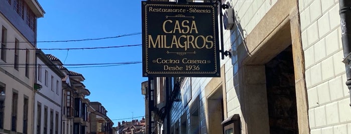 Casa Milagros is one of Comer en Asturias.
