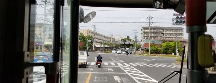 北大路通りの交差点 北大路通りの交差点