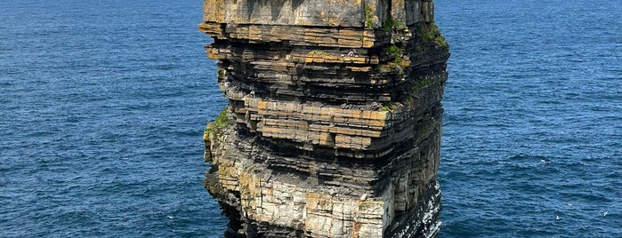 Downpatrick Head is one of Ballina, Ireland.
