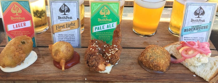 Devil's Peak Brewing Company (The Taproom) is one of Travel Guide to Cape Town.