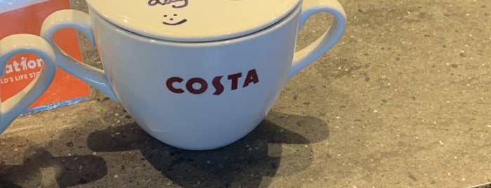 Costa Coffee is one of regular spots.