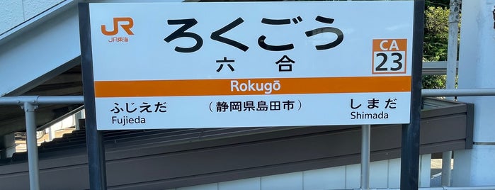 Rokugō Station is one of [todo] Shizuoka.