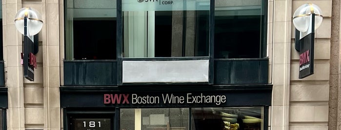 Boston Wine Exchange is one of Boston shops.