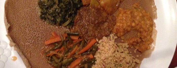 Mesob Ethiopian Restaurant is one of ℳansour : понравившиеся места.