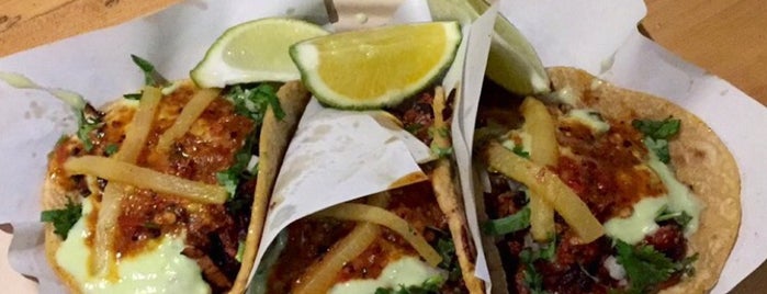 Los Tacos No. 1 is one of Most Authentic Mexican Food Spots.
