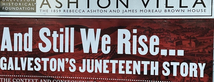 And Still We Rise… Galveston's Juneteenth Story is one of GALVESTON ROADTRIP 2023.