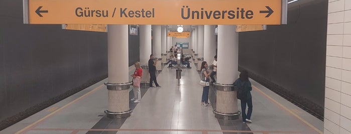 Yüzüncüyıl Metro İstasyonu is one of Regular Places.