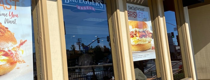 Bruegger's Bagels is one of Sandy spots.