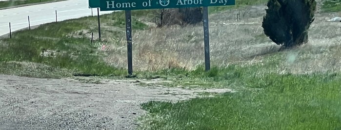 Wyoming / Nebraska State Line is one of Border.