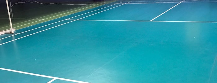 badminton courts