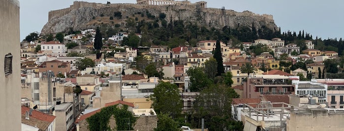 Ciel Acro Espresso Bar is one of Places with the best view of Athens (Roof places).