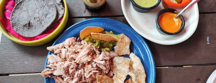 Carnitas La Esperanza is one of Aca Baras.