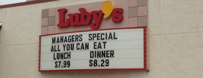 Luby's is one of Places I love to eat in College Station, TX.