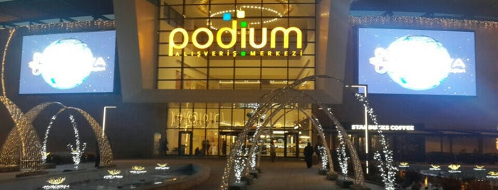 Podium is one of dnz_さんのお気に入りスポット.