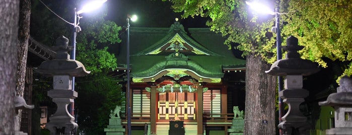 柴又八幡神社 is one of 足立区葛飾区江戸川区の行きたい神社.