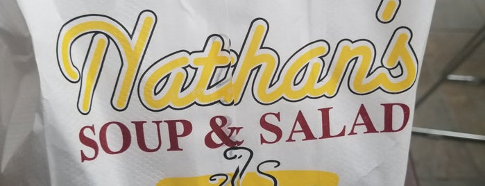 Nathan's Soup & Salad is one of 20 favorite Rochester restaurants.