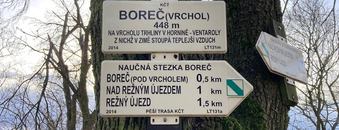 Boreč (449 m n. m.) is one of Checkin.