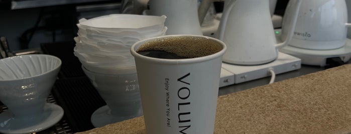 Volume Coffee Roasters is one of Lujain.