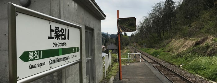 Kami-Kuwanagawa Station is one of JR 고신에쓰지방역 (JR 甲信越地方の駅).